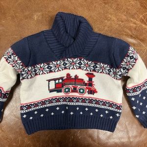 Janie and jack holiday train sweater